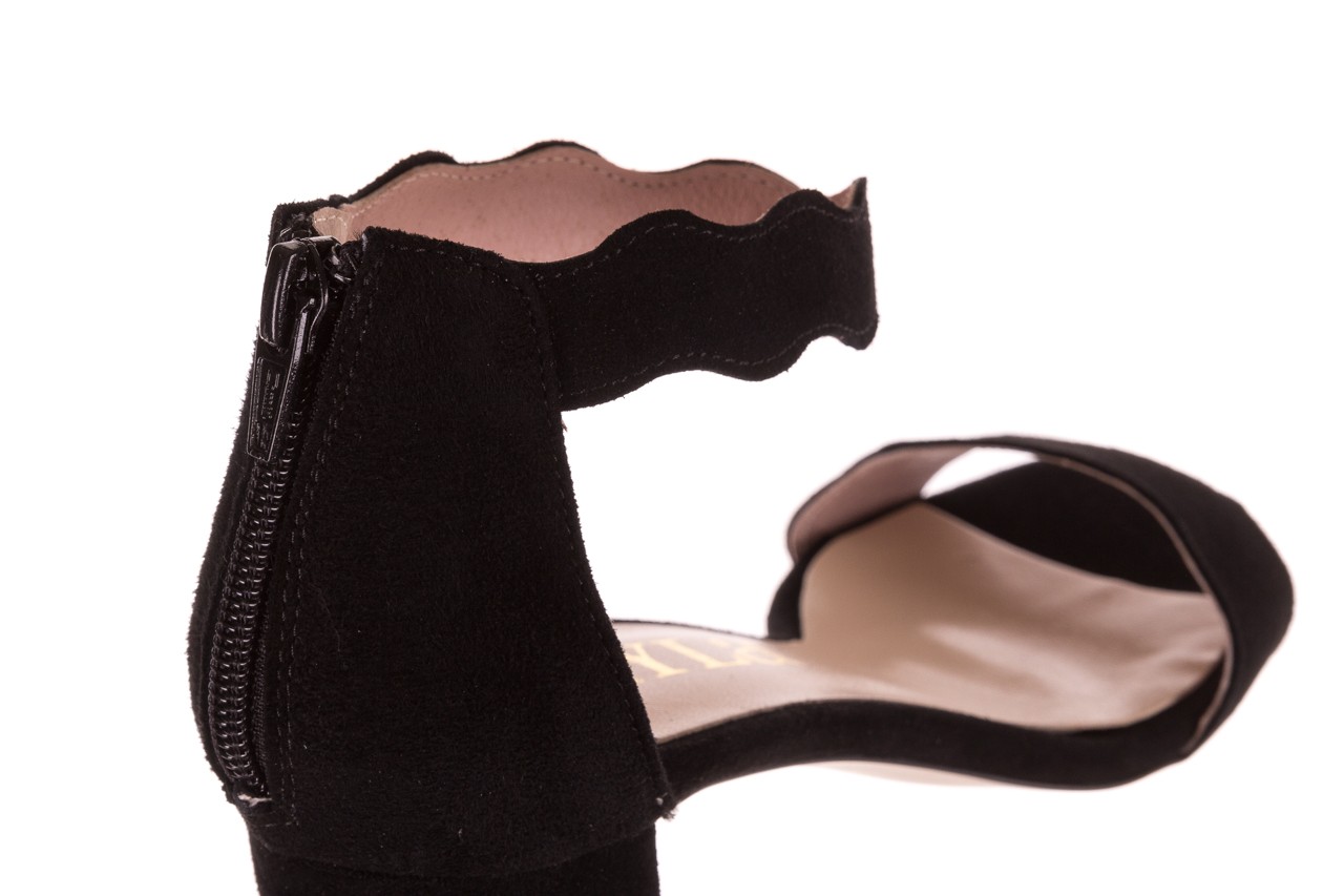 Sandały bayla-097 12 czarne sandały, skóra naturalna  - formal style - trendy - kobieta 13
