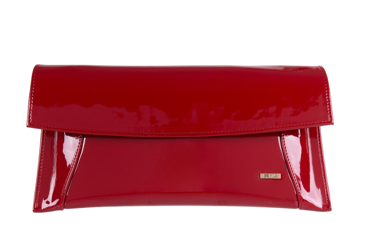 Bayla-097 torebka koperta sandra czerwona - akcesoria - kobieta 5