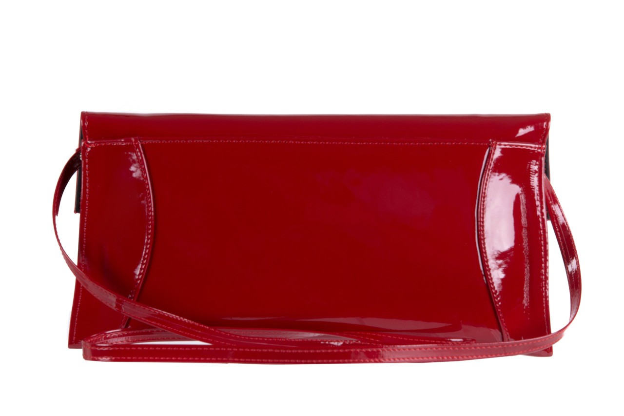 Bayla-097 torebka koperta sandra czerwona - akcesoria - kobieta 7