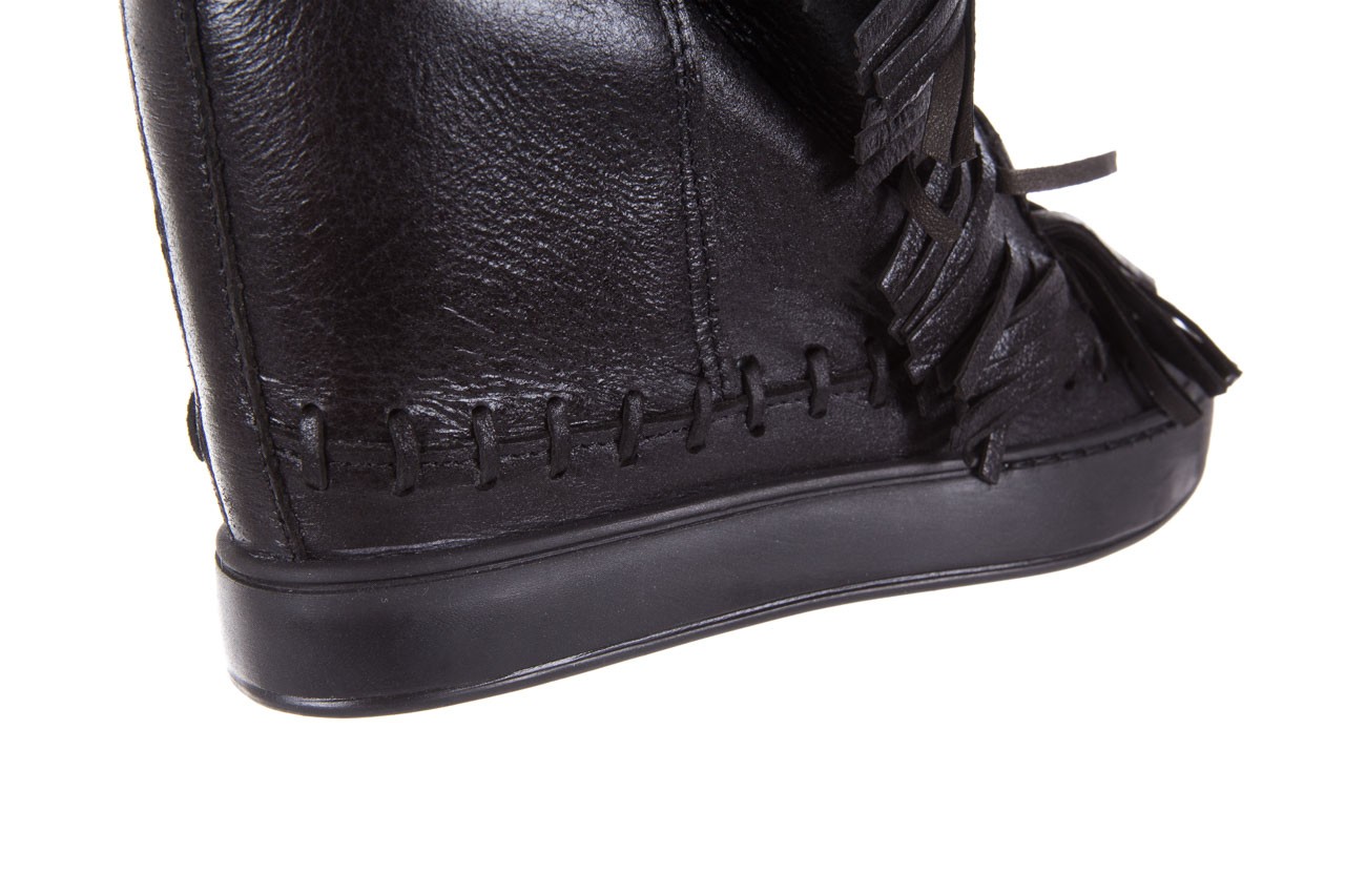 Bayla-136 g655 skóra czarna - sneakersy - buty damskie - kobieta 14