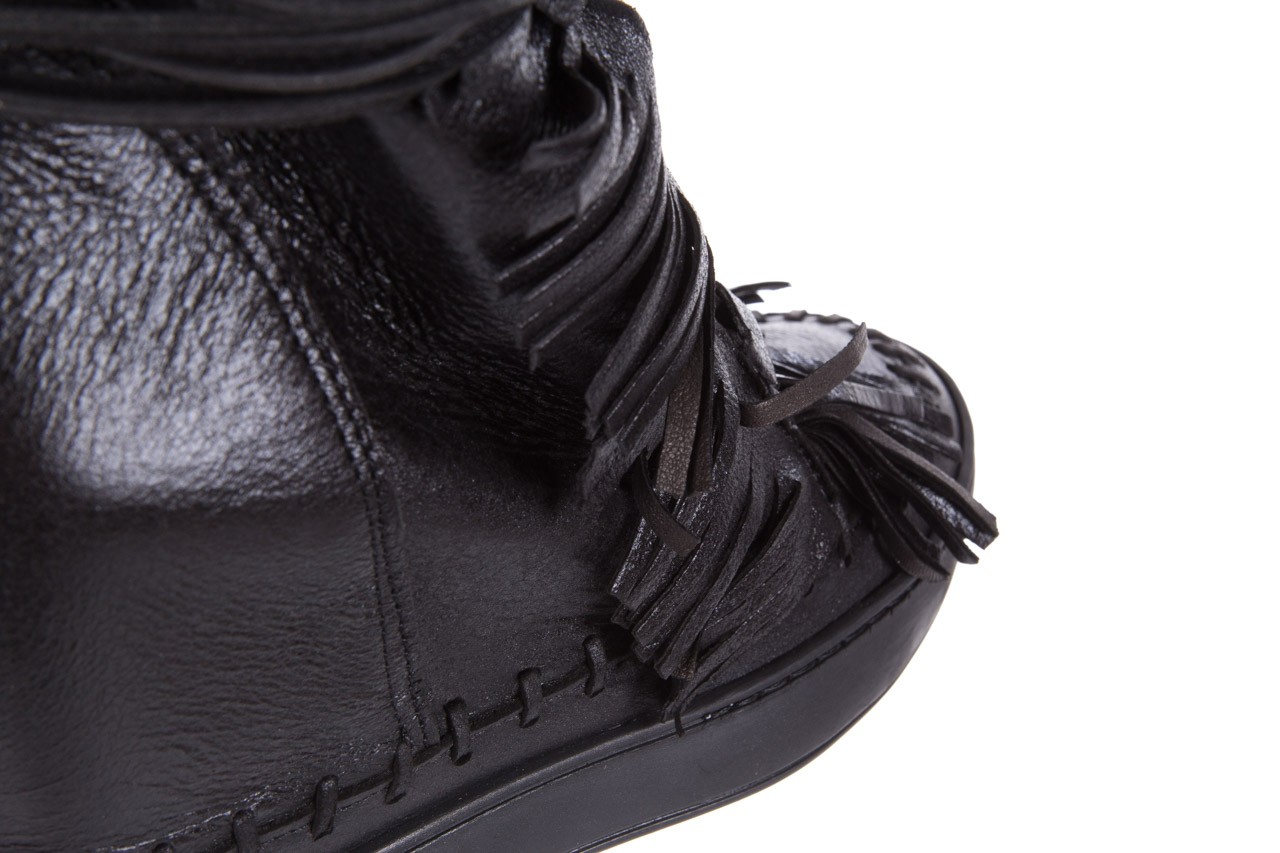 Bayla-136 g655 skóra czarna - sneakersy - buty damskie - kobieta 13
