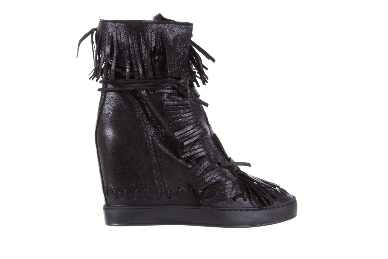 Bayla-136 g655 skóra czarna - sneakersy - buty damskie - kobieta 8