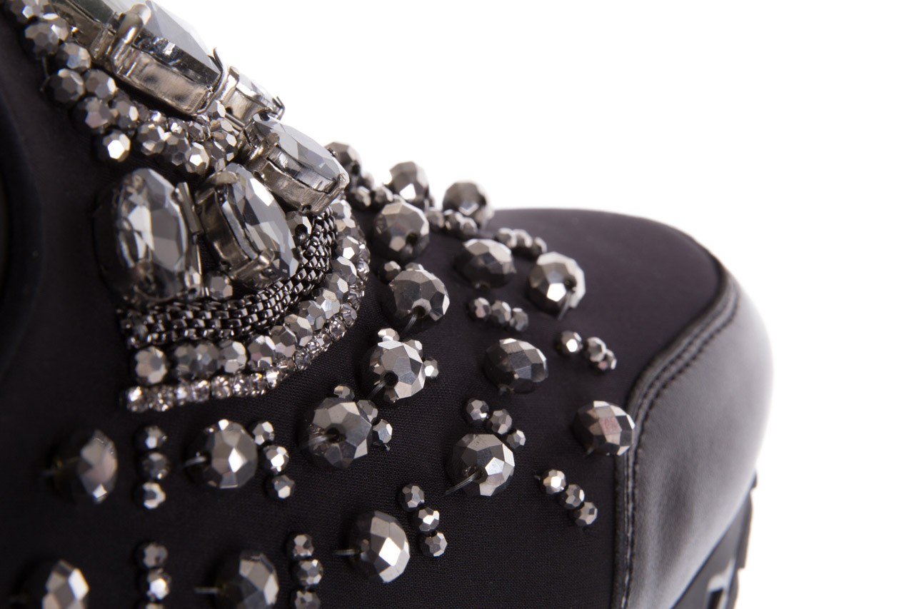 Sneakersy bayla-144 pj926l-1-1n black, czarny, materiał - obuwie sportowe - buty damskie - kobieta 14