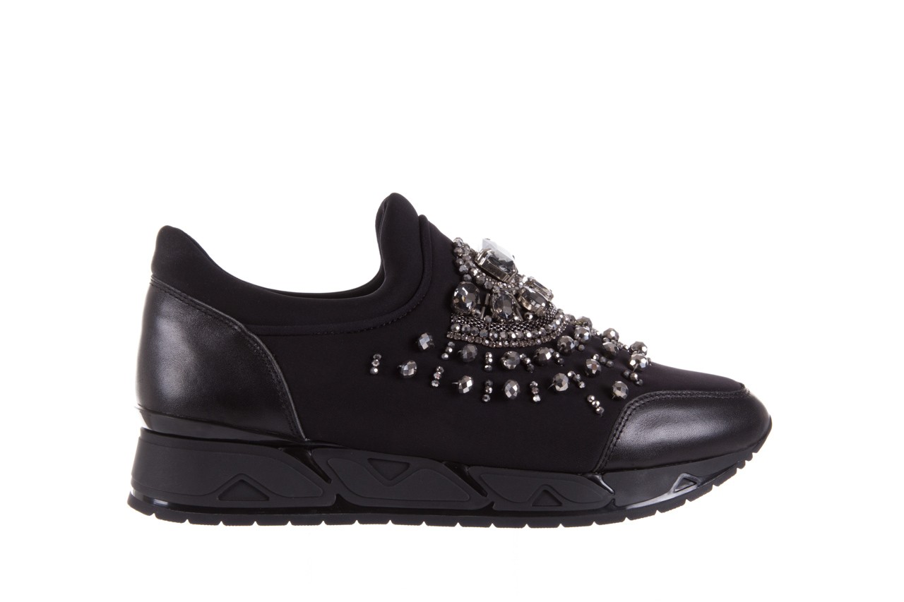Sneakersy bayla-144 pj926l-1-1n black, czarny, materiał - obuwie sportowe - buty damskie - kobieta 8
