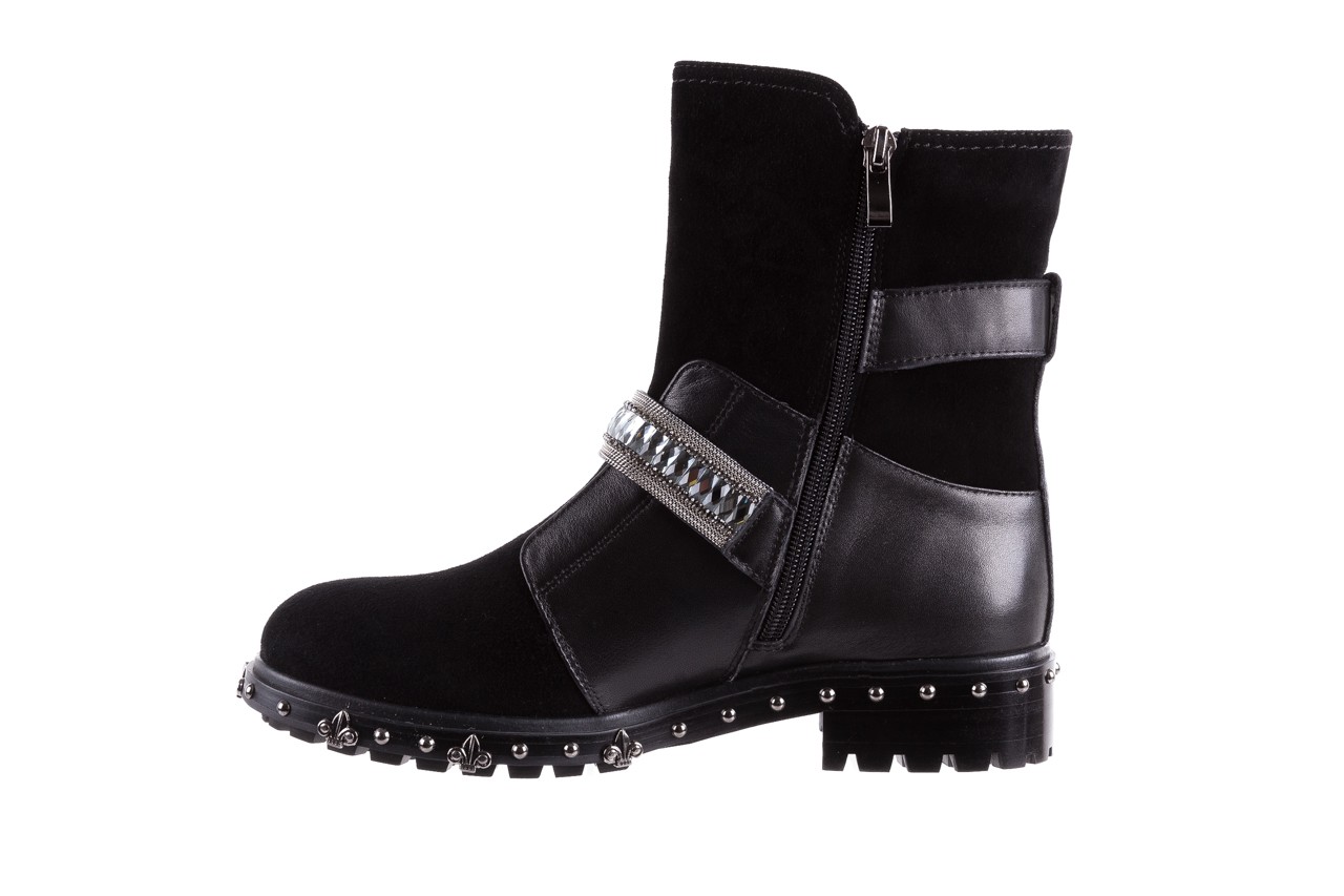 Bayla-144 pj930h-1-1a black - worker boots - trendy - kobieta 11