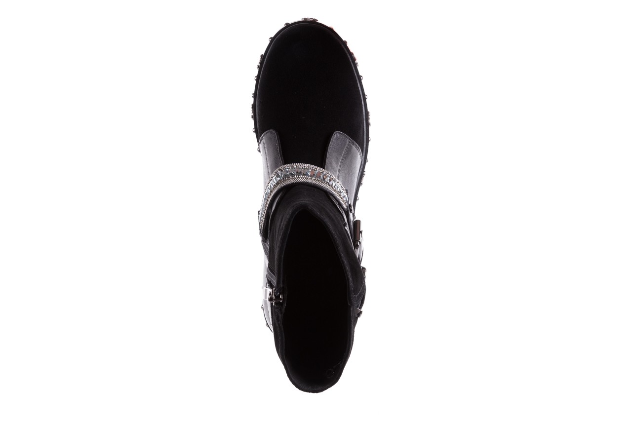 Bayla-144 pj930h-1-1a black - płaskie - botki - buty damskie - kobieta 13