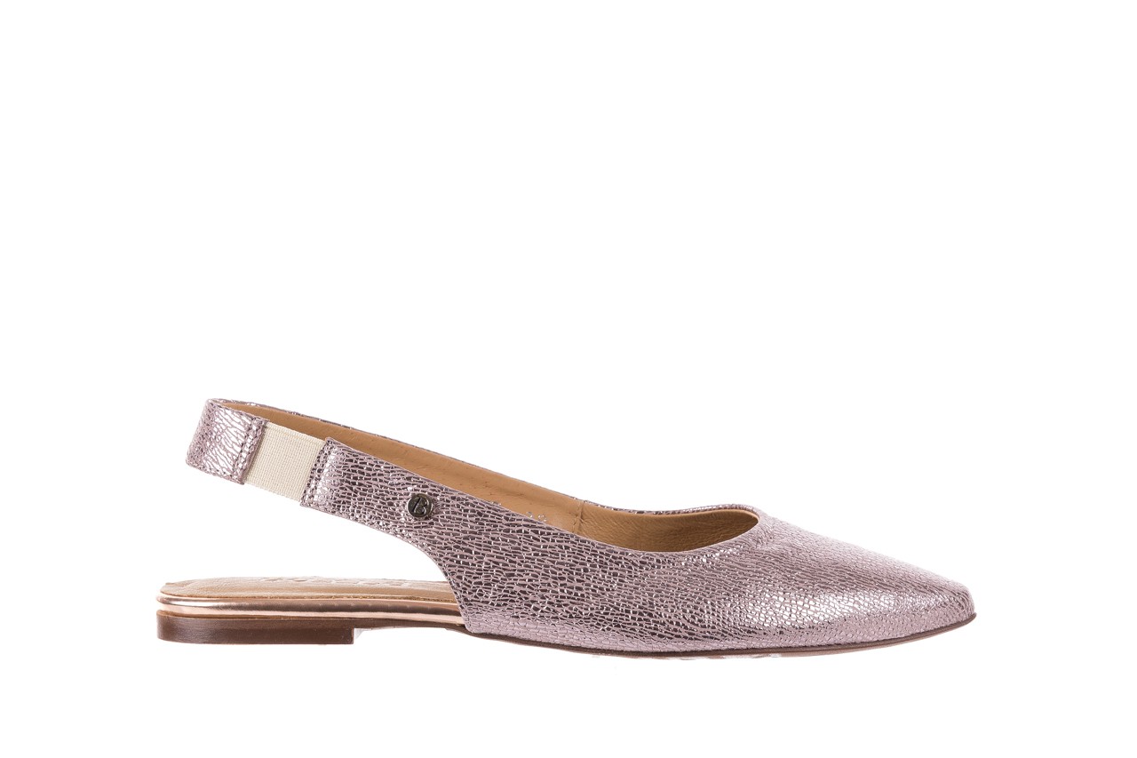 Baleriny bayla-156 1794 różowe złoto, skóra naturalna  - sandały - buty damskie - kobieta 7