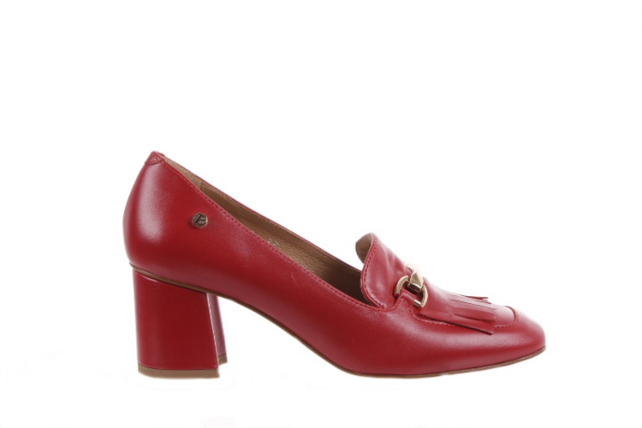 Bayla-156 3300 bufino czerwone - na słupku - czółenka - buty damskie - kobieta 5