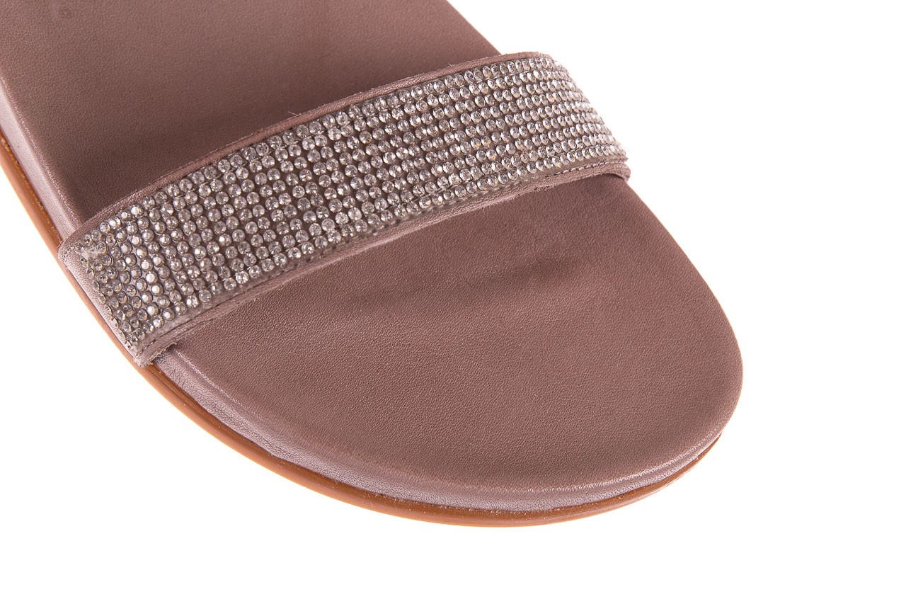 Sandały bayla-163 17-302 hat, szary,beż, skóra naturalna  - sandały - letnie hity cenowe 11