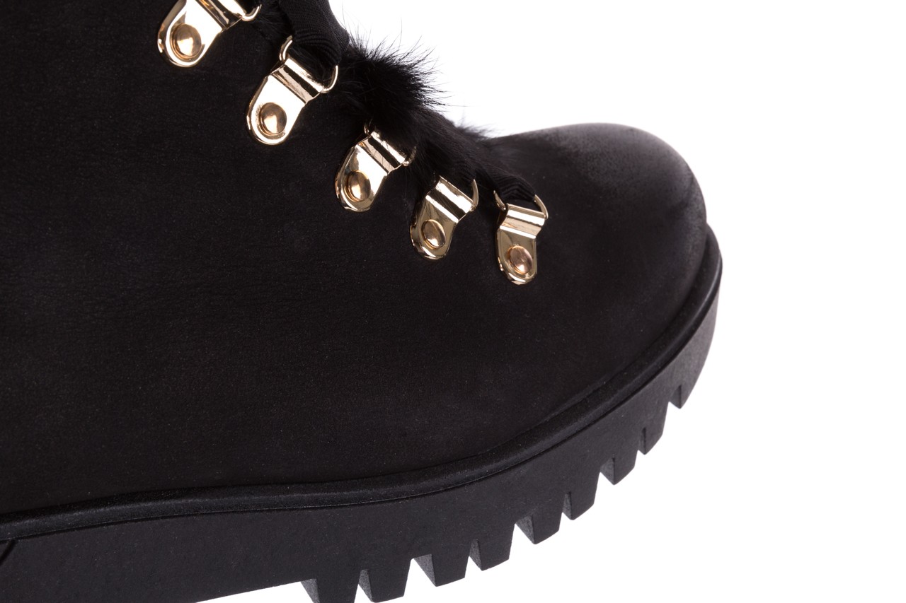 Bayla-170 1809-1 czarny - worker boots - trendy - kobieta 14