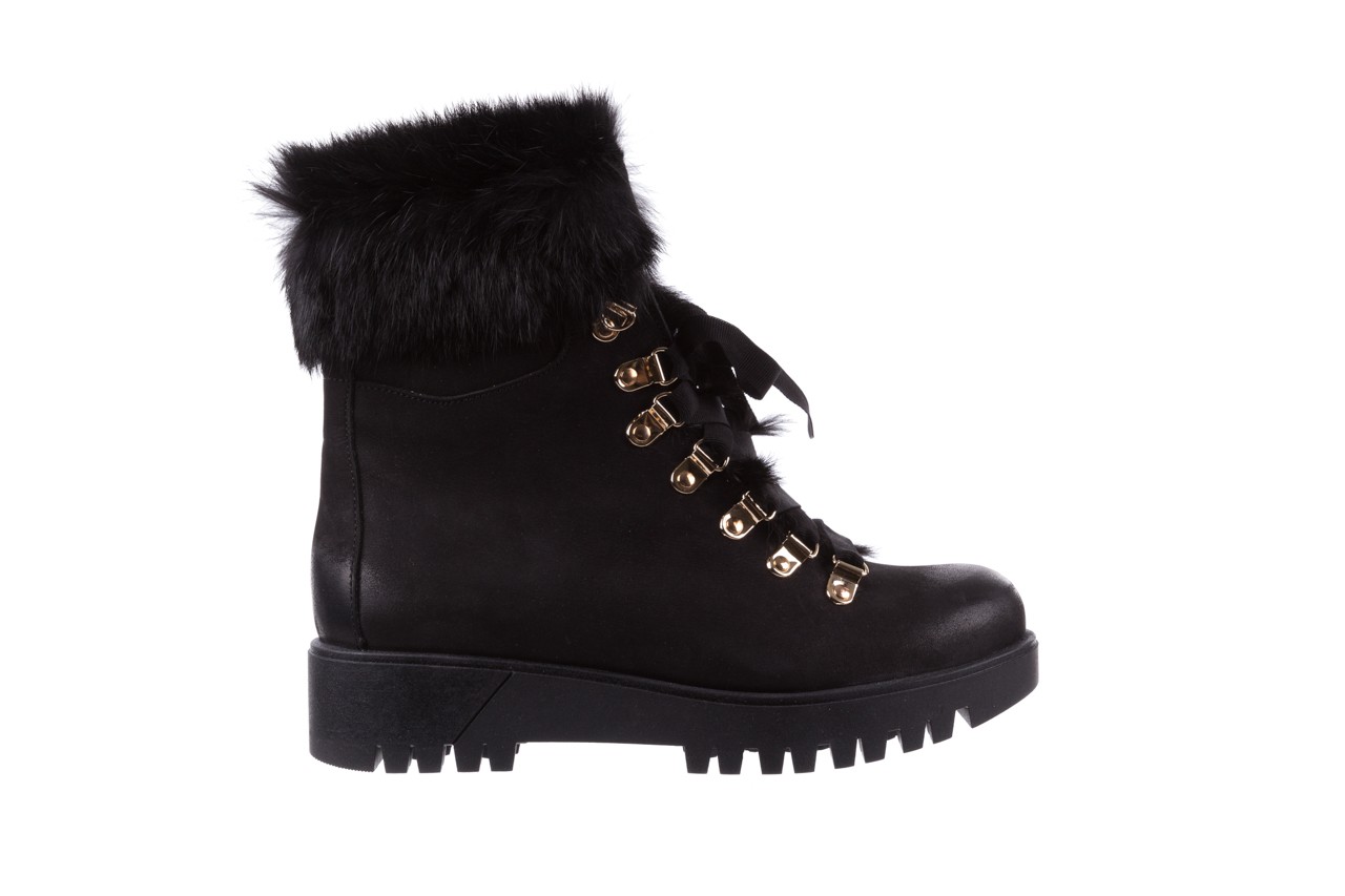 Bayla-170 1809-1 czarny - worker boots - trendy - kobieta 8