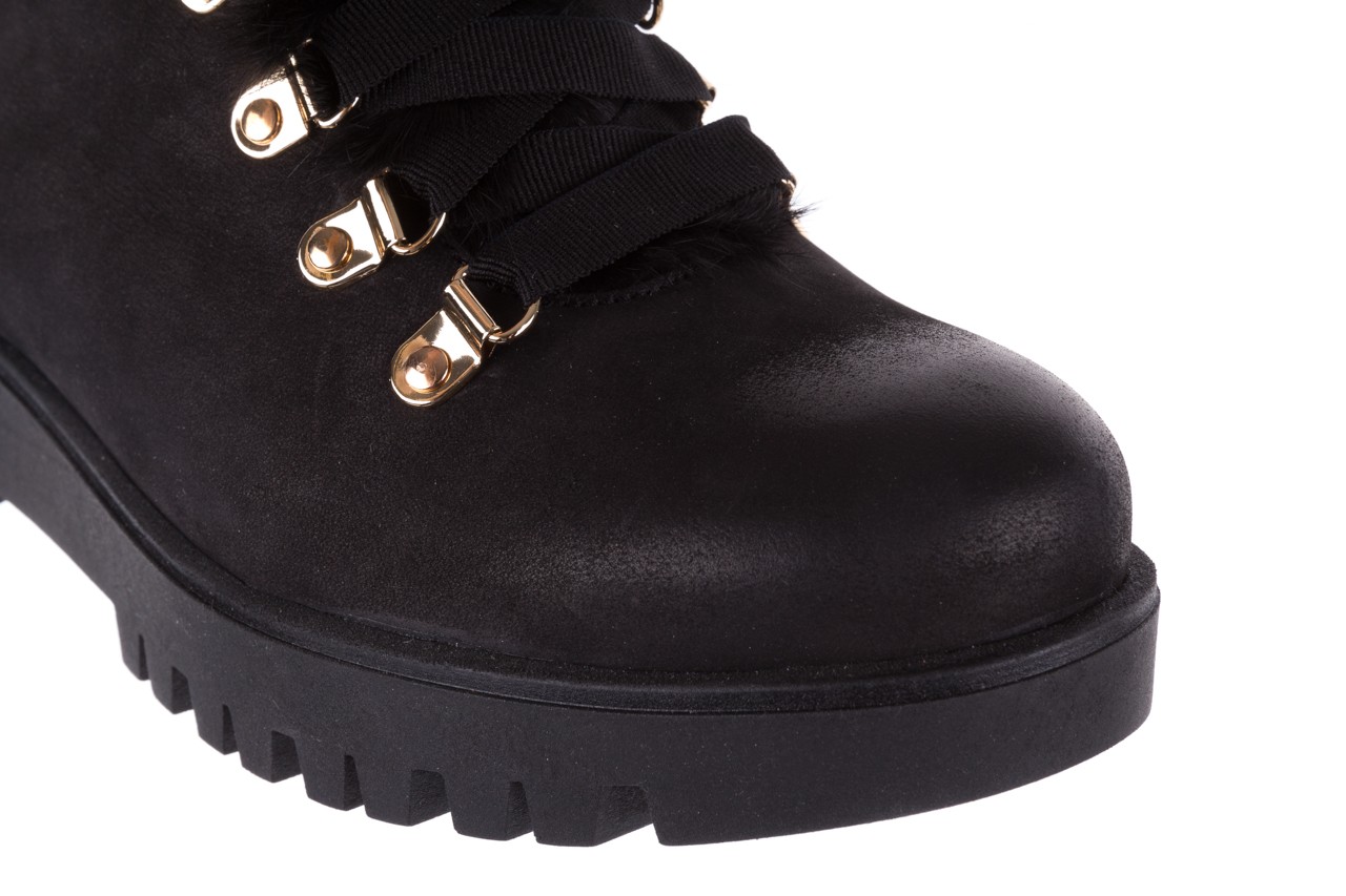 Bayla-170 1809-1 czarny - worker boots - trendy - kobieta 15
