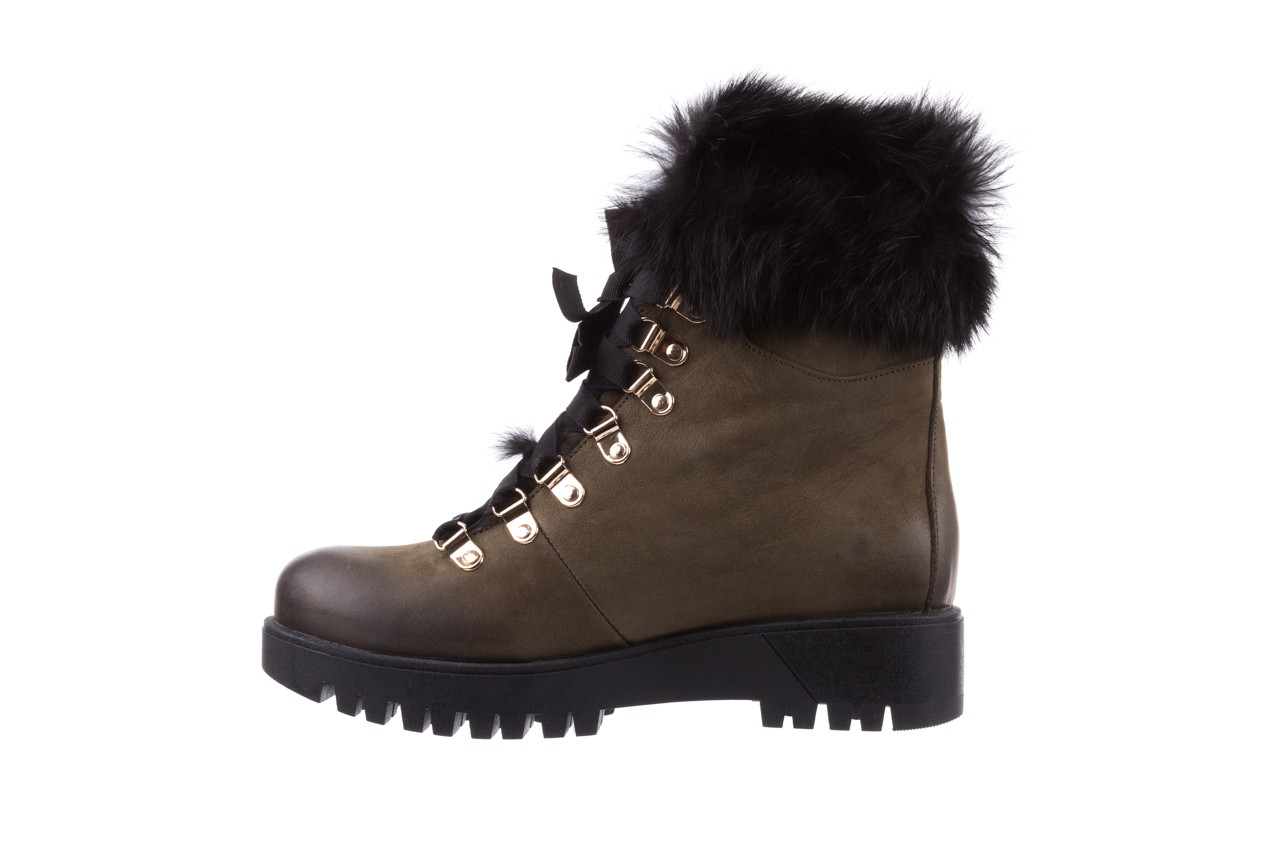 Bayla-170 1809-1 zielony - worker boots - trendy - kobieta 12
