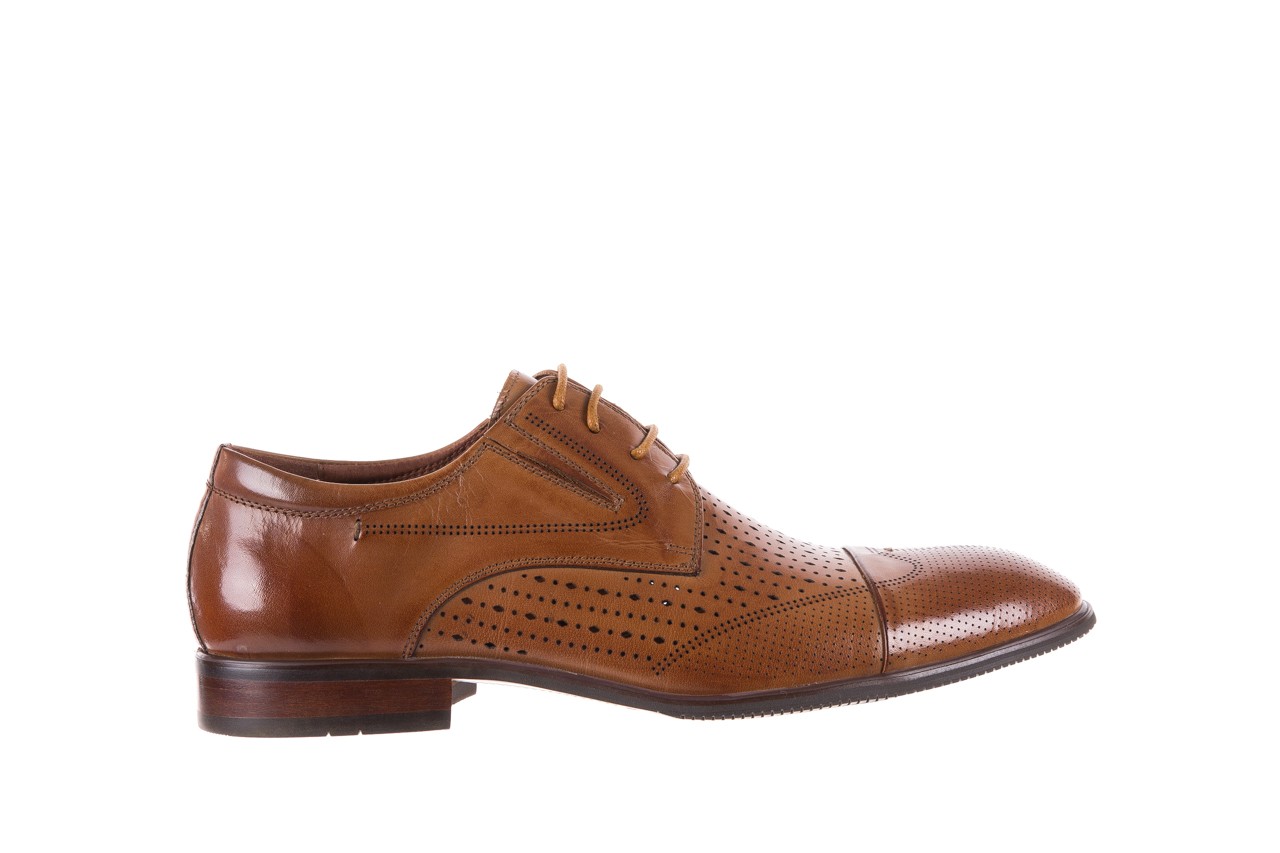 Półbuty brooman jb135-907-c19 brown, brąz, skóra naturalna  - obuwie wizytowe - buty męskie - mężczyzna 8