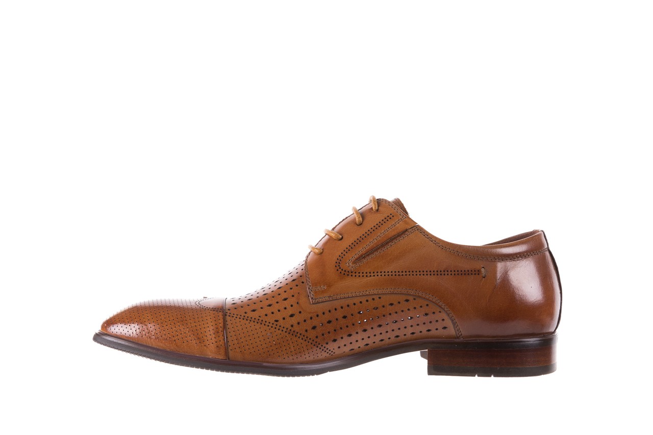Półbuty brooman jb135-907-c19 brown, brąz, skóra naturalna  - obuwie wizytowe - buty męskie - mężczyzna 10