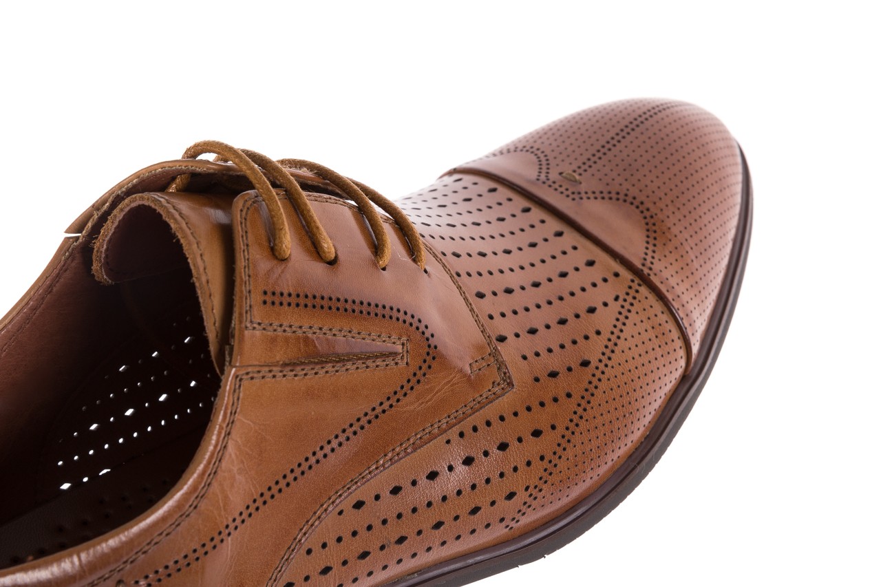 Półbuty brooman jb135-907-c19 brown, brąz, skóra naturalna  - obuwie wizytowe - buty męskie - mężczyzna 13
