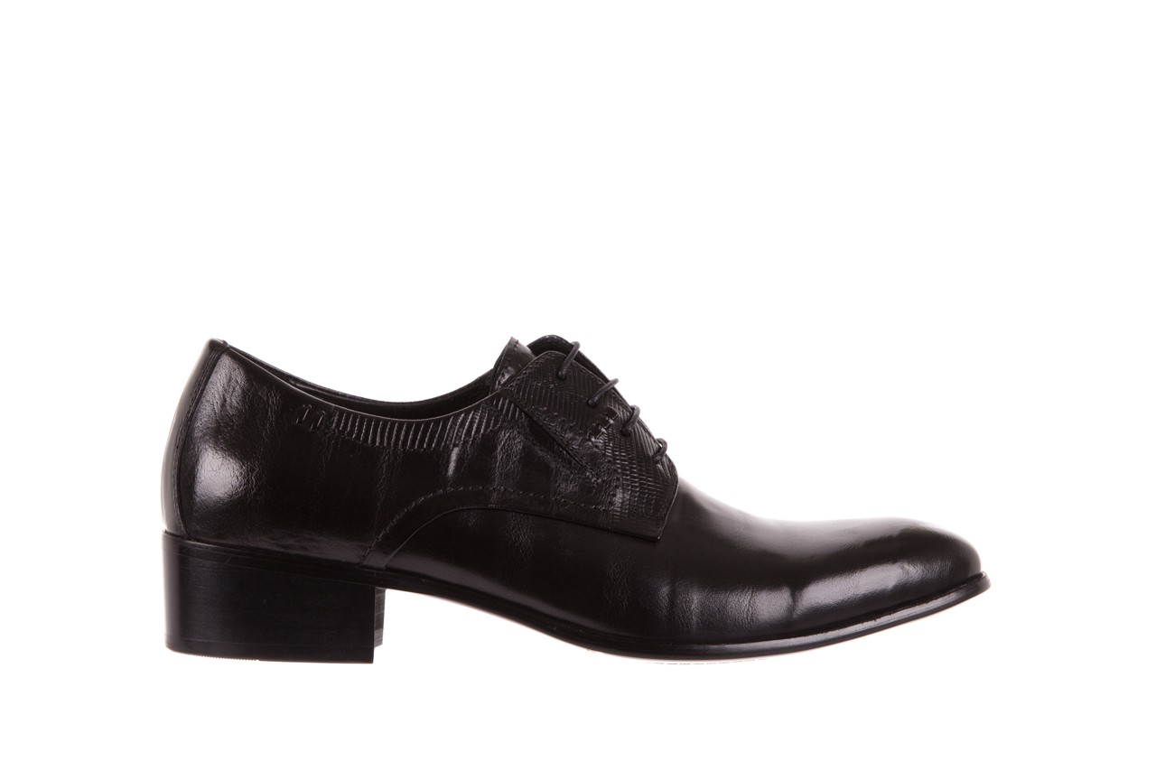Półbuty brooman john doubare c179-304-2 black, czarny, skóra naturalna  - obuwie wizytowe - buty męskie - mężczyzna 6