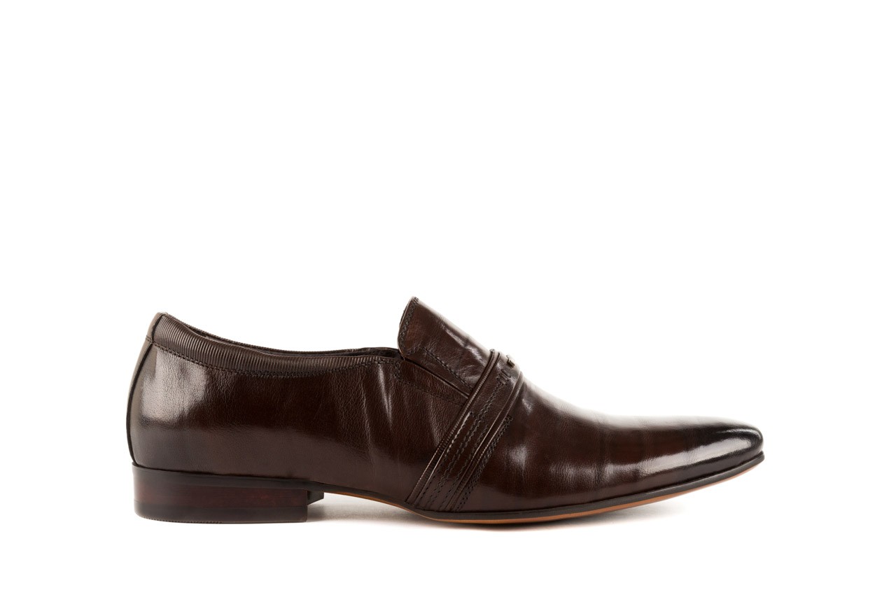 Brooman k05-l7-5 brown - obuwie wizytowe - buty męskie - mężczyzna 5