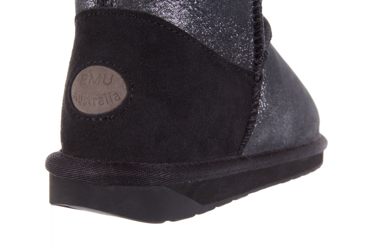Emu stinger metallic mini black - śniegowce i kalosze - buty damskie - kobieta 11