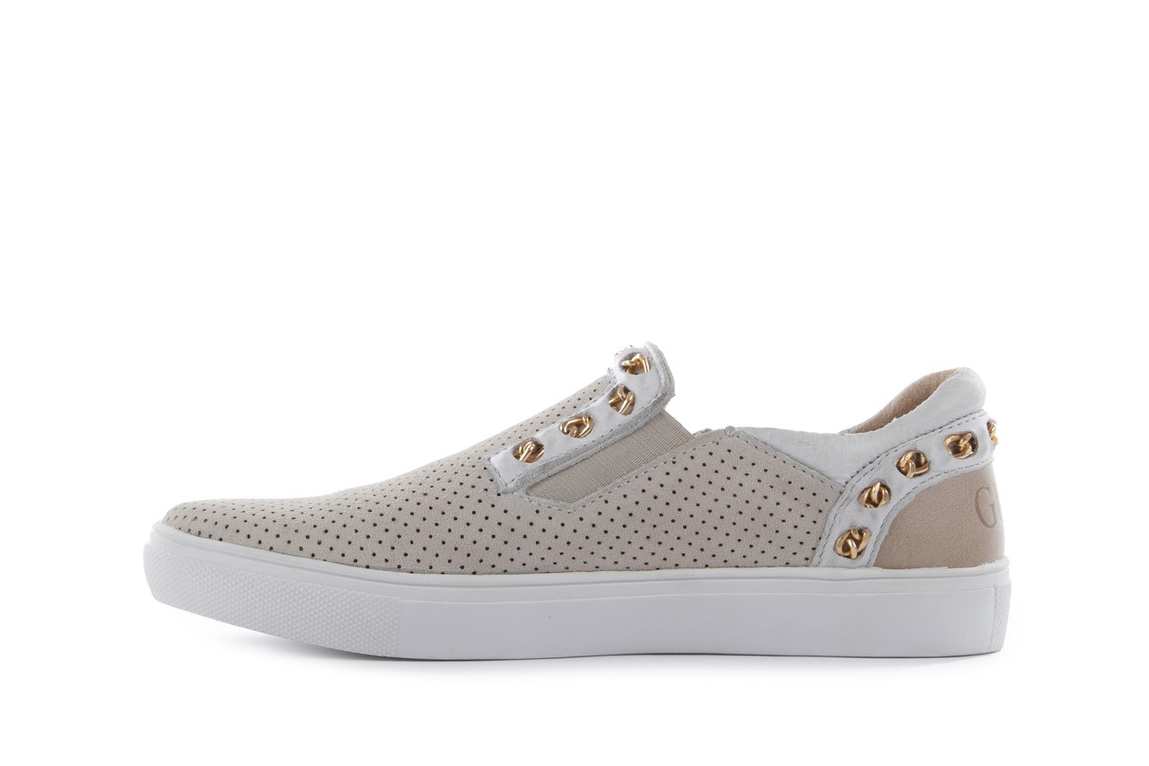 Guess fl2yuk sue12 beige - slip on / wsuwane - trampki - buty damskie - kobieta 9