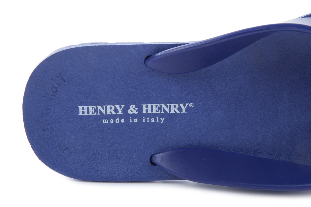 Klapki henry&henry flipper royal, granat, guma - henry&henry - nasze marki 9