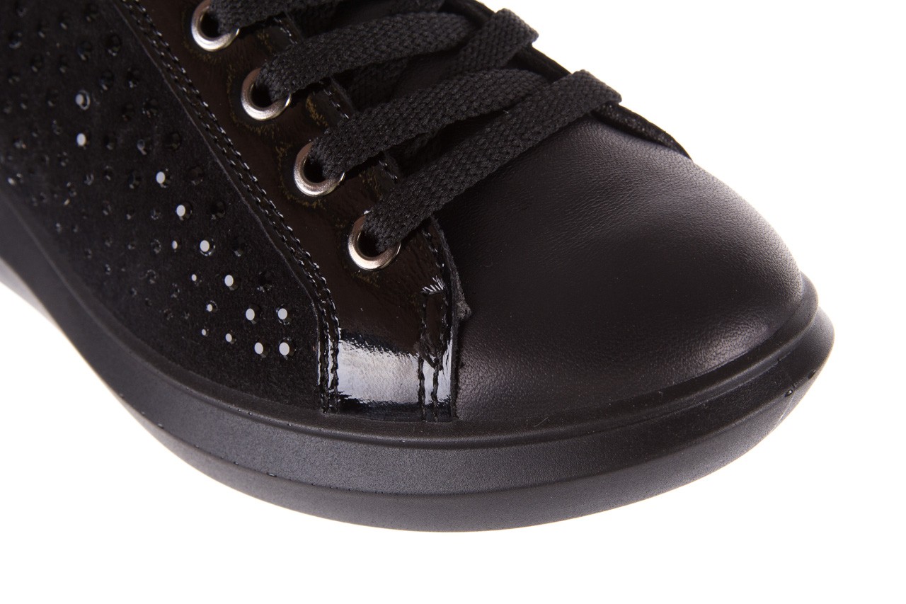 Sneakersy imac 207300 black, czarny, skóra naturalna 12