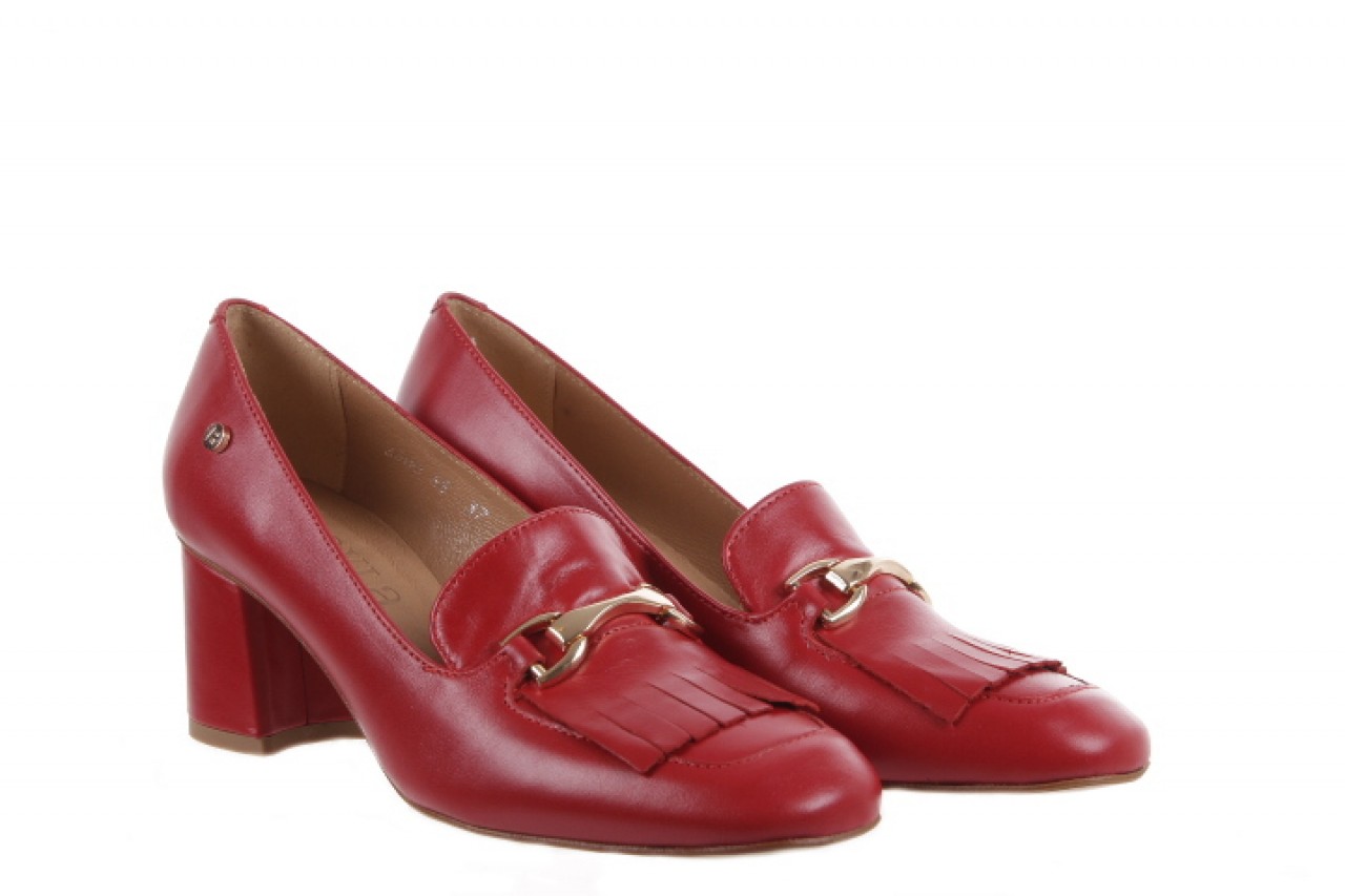 Bayla-156 3300 bufino czerwone - czółenka - buty damskie - kobieta 6