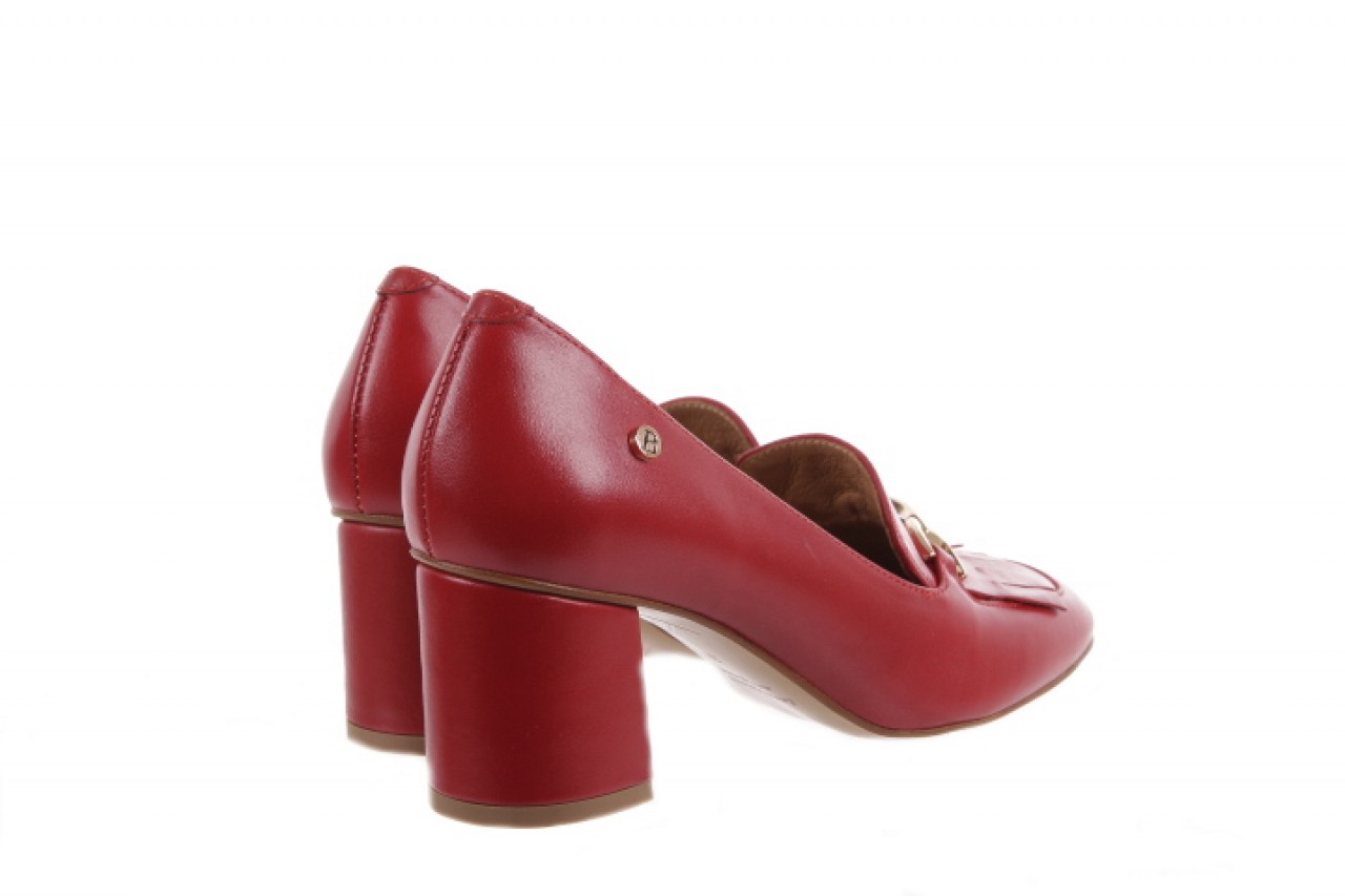 Bayla-156 3300 bufino czerwone - na słupku - czółenka - buty damskie - kobieta 8