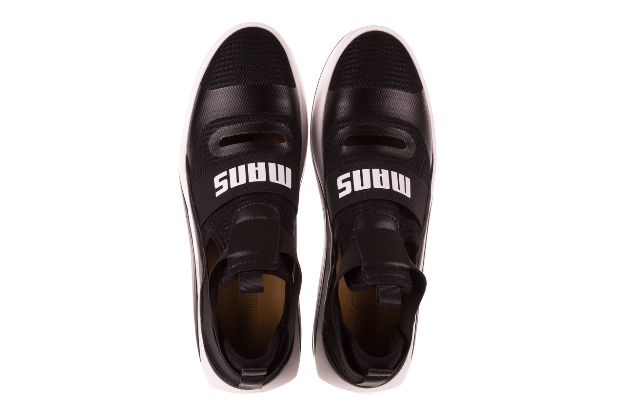 Półbuty john doubare c11026-1 black, czarny, materiał  - sportowe - półbuty - buty męskie - mężczyzna 14
