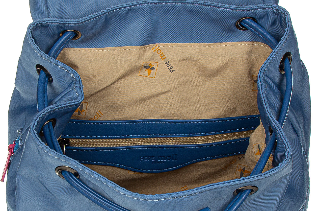 Plecak pepe moll 21141 poly kid jeans, niebieski, tkanina - akcesoria - kobieta 11