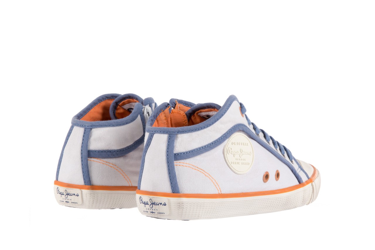 Pepe jeans pls30236 industry basic 16 800 white - obuwie sportowe - dla niej  - sale 11