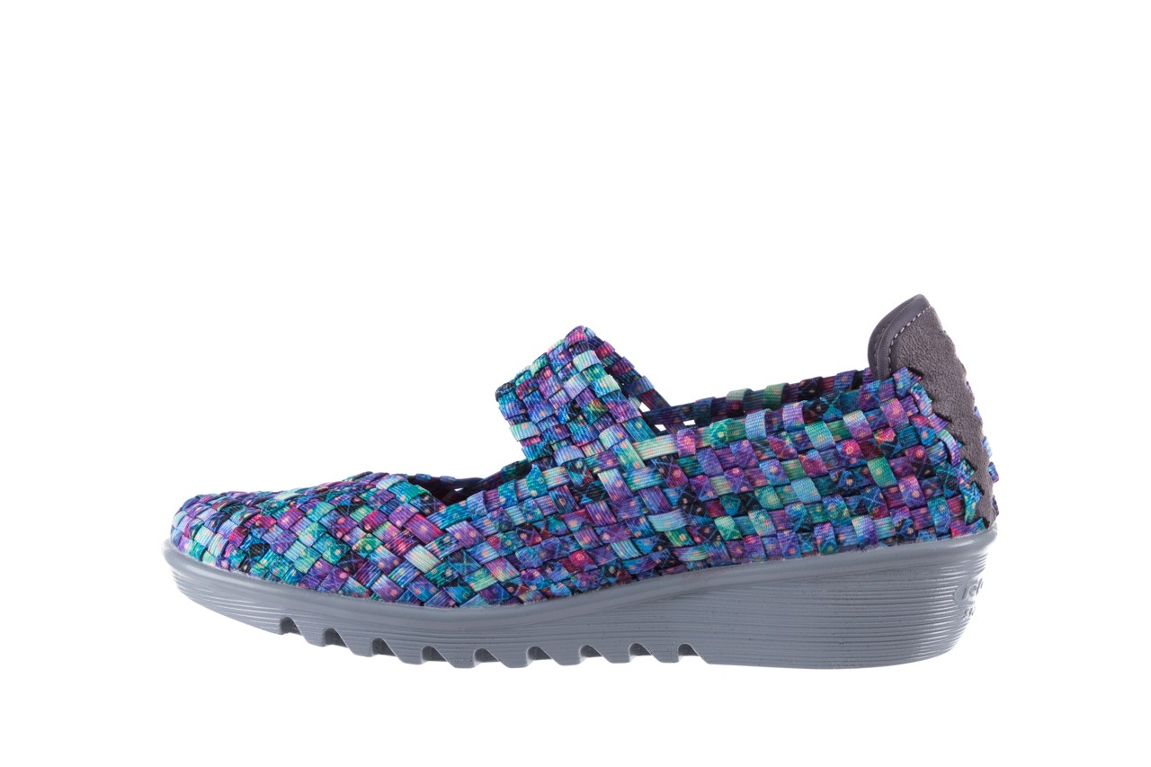 Półbuty rock brixton orion, niebieski/fiolet, materiał  - obuwie sportowe - buty damskie - kobieta 8