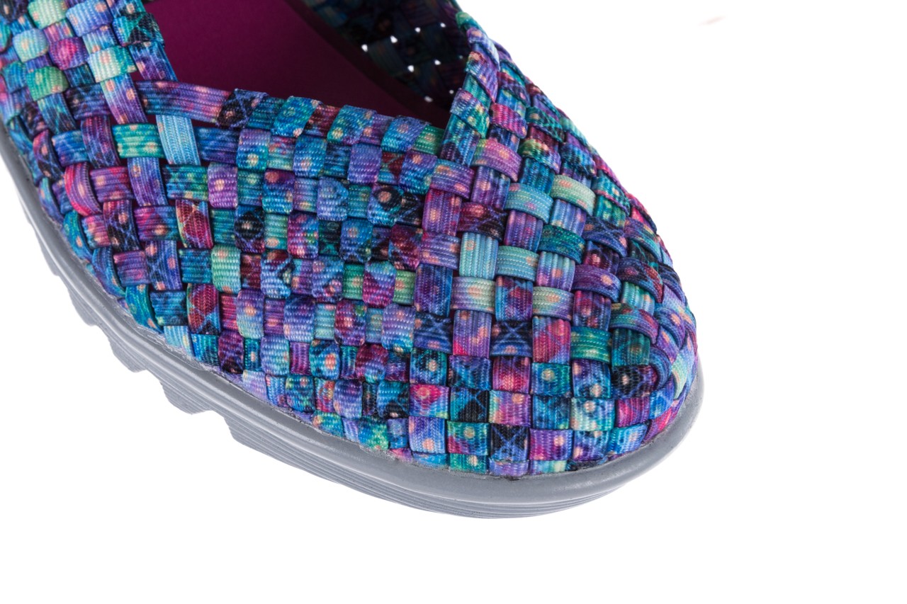 Półbuty rock brixton orion, niebieski/fiolet, materiał  - obuwie sportowe - buty damskie - kobieta 11