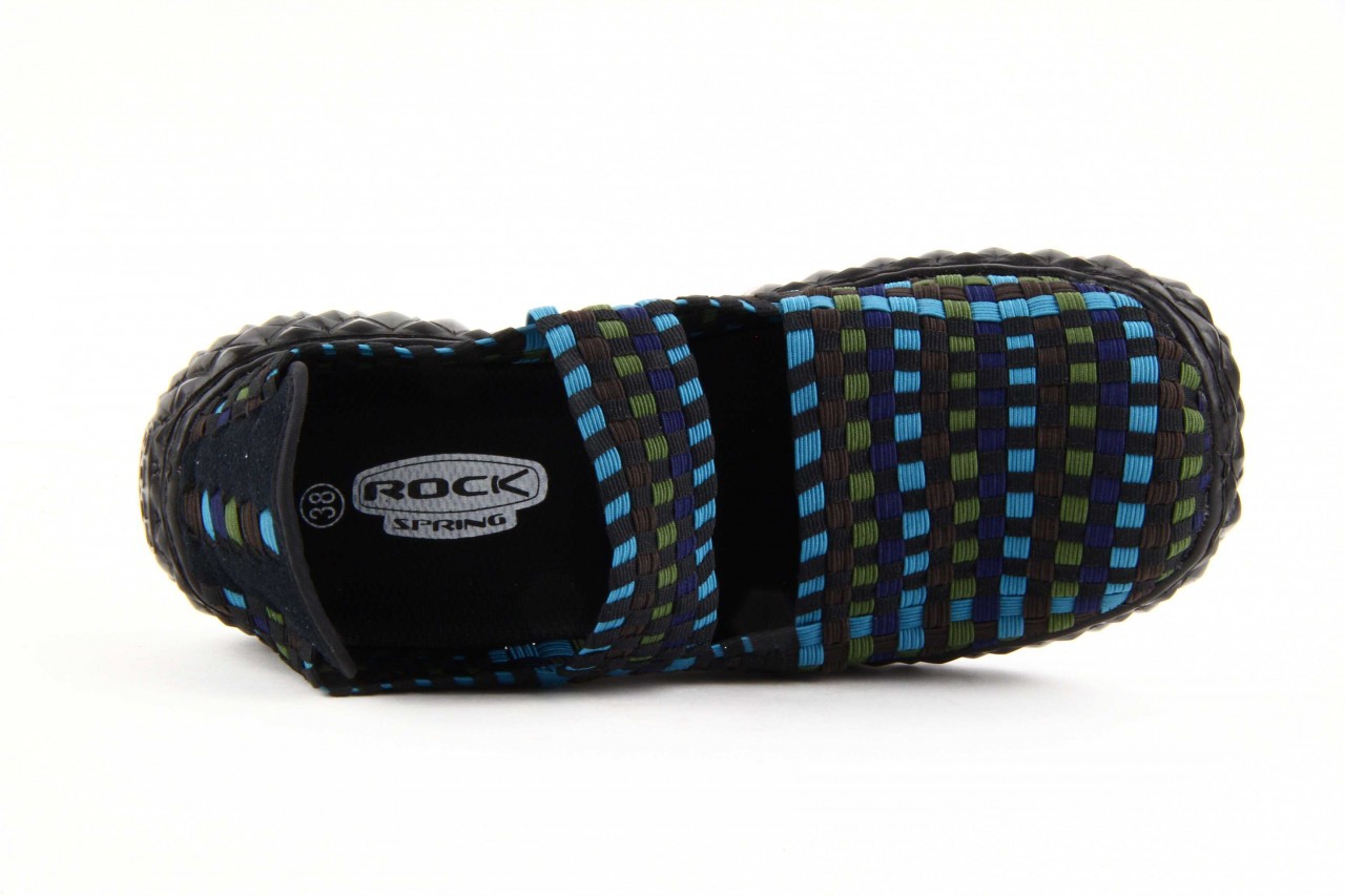 Rock over mix petrol-coffee-moss-navy-black 9