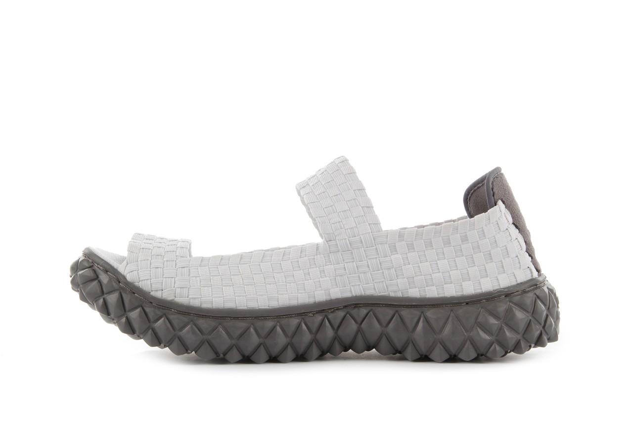Sandały rock sandal 2 closed white, białe, materiał - rock - nasze marki 10