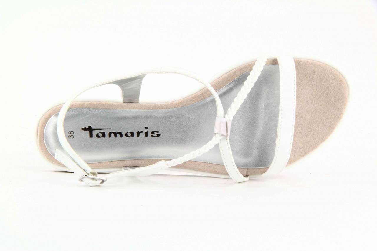 Tamaris 28129 white patent - nasze marki 11