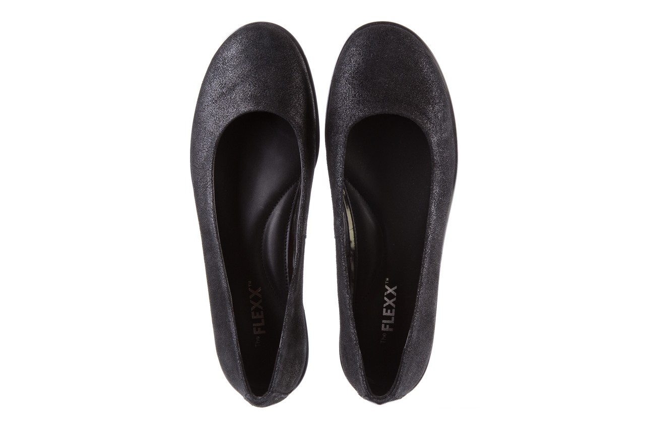 Baleriny the flexx d1039-07 black, czarny, skóra naturalna - wygodne buty - trendy - kobieta 11