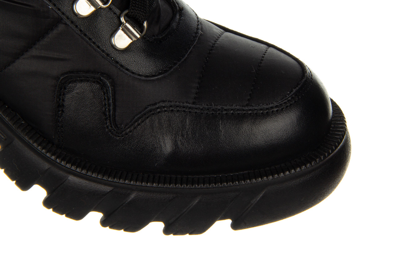Trzewiki bayla-200 145 5004 siyah siyah 200031, czarny, skóra naturalna - na platformie - botki - buty damskie - kobieta 13