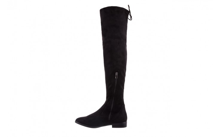 Kozaki bayla-175 16061-0396 black, czarny, materiał - buty zimowe - trendy - kobieta 2