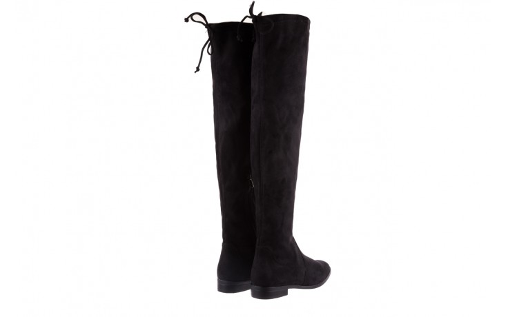 Kozaki bayla-175 16061-0396 black, czarny, materiał - buty zimowe - trendy - kobieta 3
