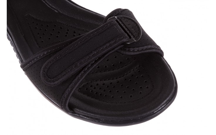 Sandały azaleia 322 363 nobuck black 17, czarny, materiał  - sale - buty damskie - kobieta 5