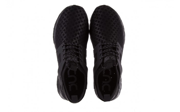 Półbuty heydude mistral total black, czarny, materiał  - buty męskie - mężczyzna 4