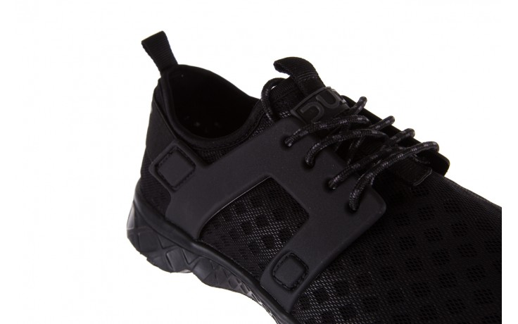 Półbuty heydude mistral total black, czarny, materiał  - sportowe - półbuty - buty męskie - mężczyzna 6