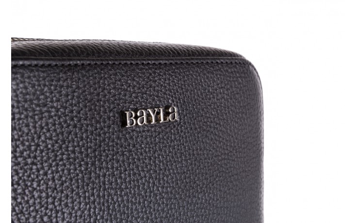 Bayla-165 torebka skórzana eleonora czarna - bayla exclusive - trendy - kobieta 4