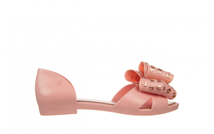 Baleriny melissa seduction vi ad pink bronze 010410, różowy, guma - gumowe - baleriny - buty damskie - kobieta