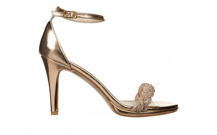 Sandały bayla-187 587-1746 rose 187104, różowe złoto, skóra ekologiczna - na platformie - sandały - buty damskie - kobieta