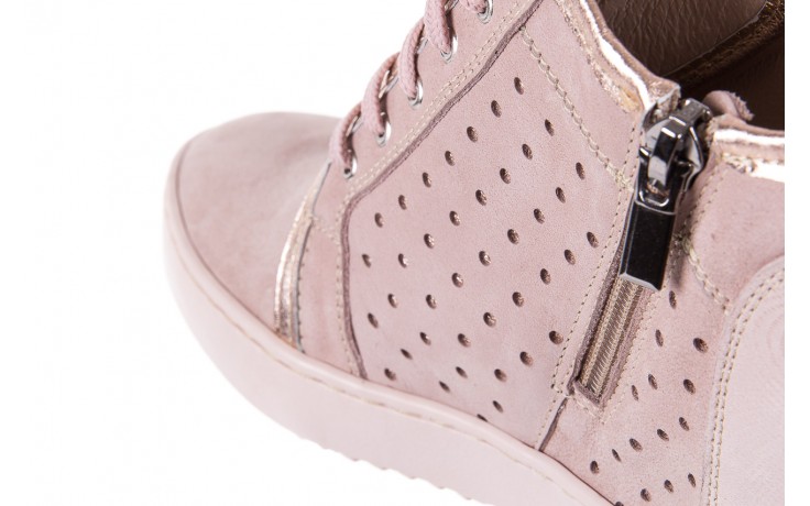 Sneakersy bayla-099 0656 nude, różowy, skóra naturalna  - obuwie sportowe - dla niej  - sale 6