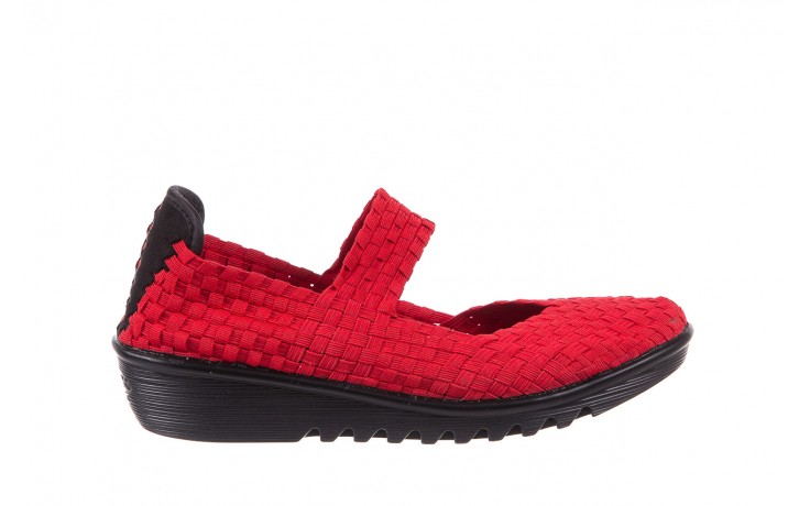 Półbuty rock brixton red, czerwony, materiał  - obuwie sportowe - dla niej  - sale