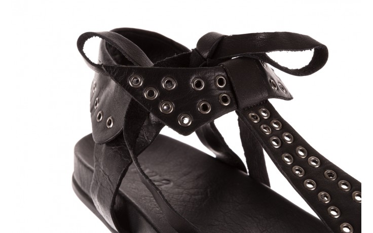 Sandały bayla-163 17-178 black, czarny, skóra naturalna  - sandały - dla niej  - sale 5