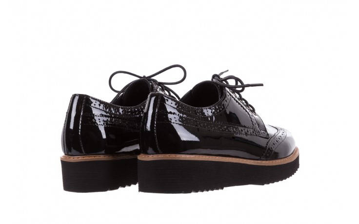 Półbuty bayla-018 1661-x32 black, czarny, skóra naturalna lakierowana - sznurowane - półbuty - buty damskie - kobieta 3